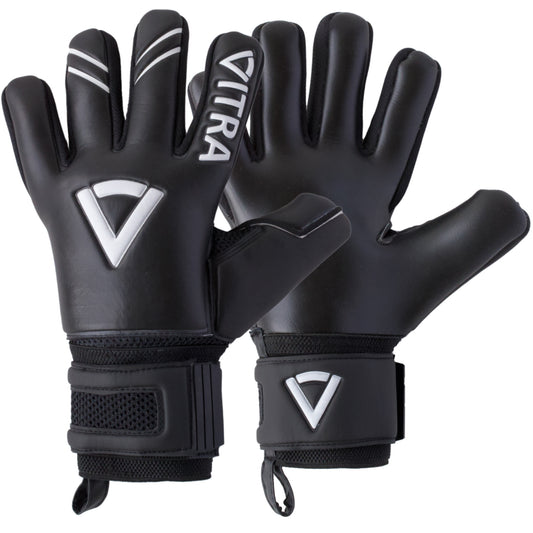 Vitra V1 Goalkeeper Gloves - Black/Black
